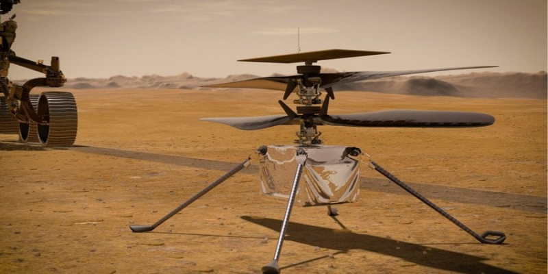 Дивовижний апарат. Гелікоптер NASA встановив новий рекорд висоти польоту на&nbsp;Марсі