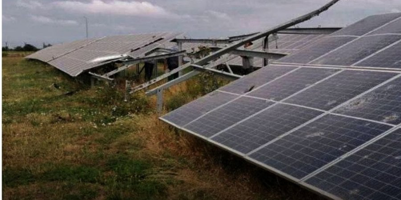Другий успішний досвід з&nbsp;початку війни. Компанія Ахметова допомогла відновити майже повністю знищену сонячну станцію
