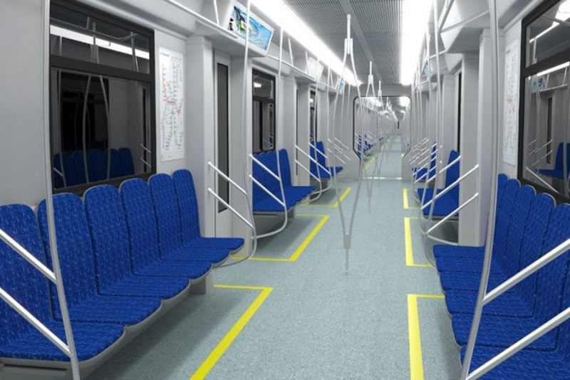 Як&nbsp;у&nbsp;Лондоні. Крюківський завод показав поїзд метро з&nbsp;наскрізними вагонами
