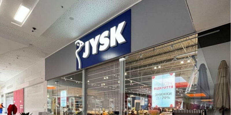 Магазин JYSK відновив роботу в одеському ТРЦ Рів'єра