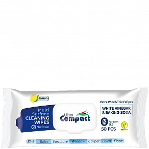 Многофункциональные влажные салфетки Multi Surface Cleaning Wet Wipes