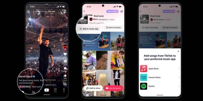Мрію меломанів здійснили. Музику з&nbsp;TikTok-відео можна буде зберігати в&nbsp;Spotify