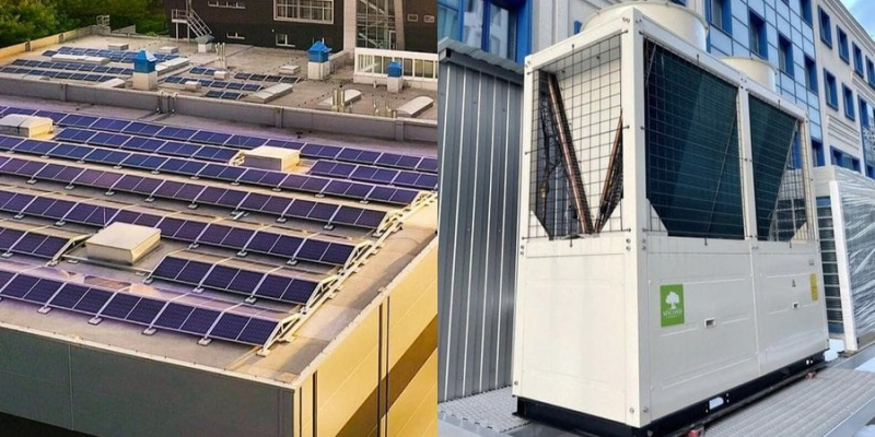 Новини компаній: Як&nbsp;сонячні електростанції та&nbsp;теплові насоси працюють разом? Акліма та&nbsp;Atmosfera пропонують комплексні рішення