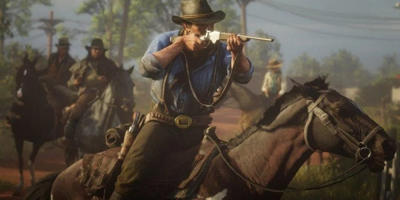 Розплата за злочини. Гравець у Red Dead Redemption 2 зв’язав і кинув під поїзд усю свою банду
