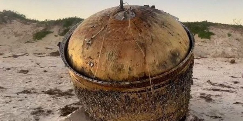 В&nbsp;Австралії з&rsquo;ясували походження таємничого купола, викинутого на&nbsp;берег два тижні тому