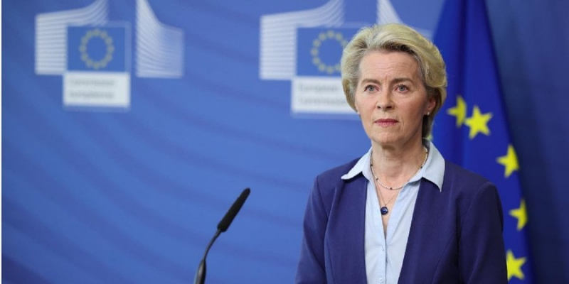 Єврокомісія пропонує зарезервувати в&nbsp;бюджеті ЄС для України 50 млрд євро&nbsp;&mdash; фон дер Ляєн
